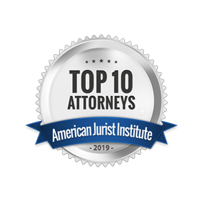 American Institute of Family Law Attorney's 10 Best Attorney Client Satisfaction Award